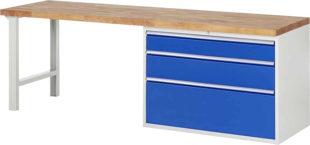 Produktbild RAU Werkbank Serie 7000 Modell 7708 Breite 2500 mm bild 1