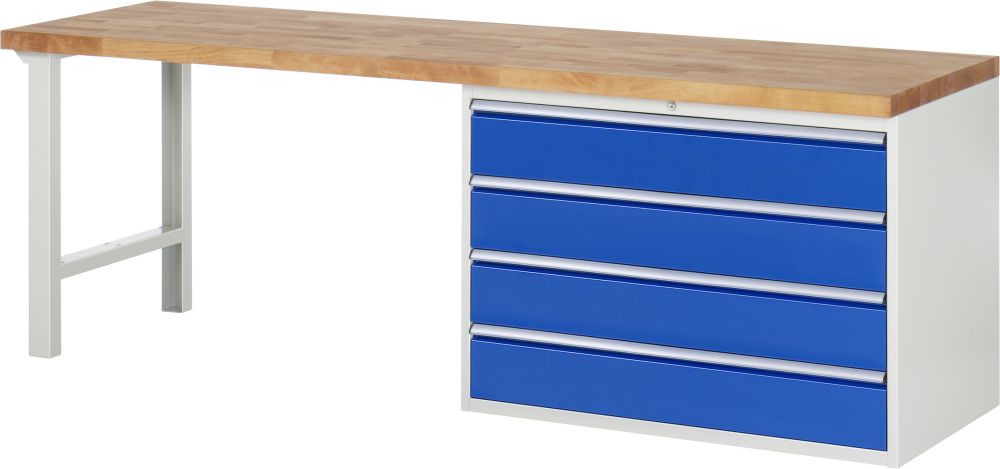 Produktbild RAU Werkbank 7000 Modell 7709 2500 mm in der Breite