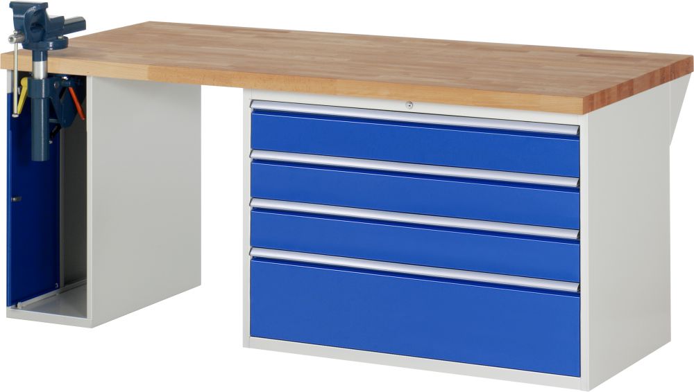 Produktbild Rau Werkbank Serie 7000 Modell 7710-2 Breite 2000 mm Tiefe 900 mm