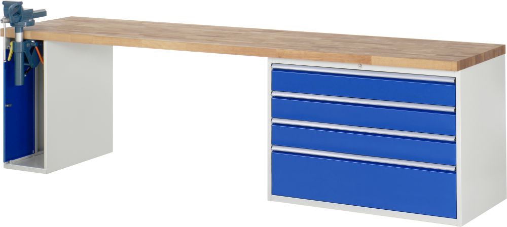 Produktbild RAU Werkbank 7000 Modell 7710-2 mit 3000 x 700 mm