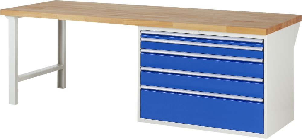 Produktbild RAU Werkbank 7000 Modell 7711 Breite 2500 mm