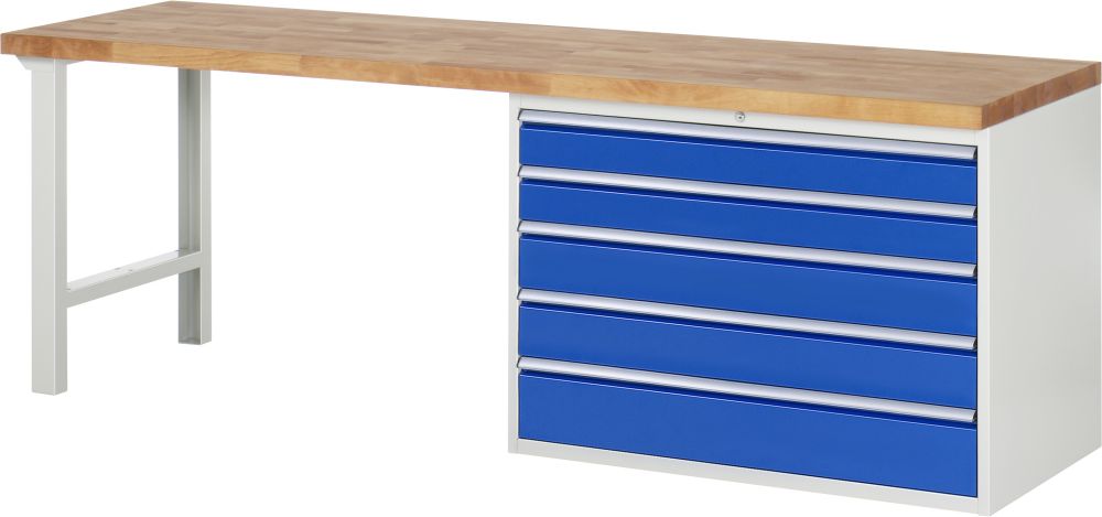 Produktbild RAU Werkbank 7000 mit 2500 x 700 mm Modell 7713