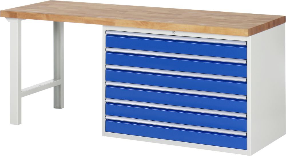 Produktbild RAU Werkbank 7000 Modell 7716 2000 mm in der Breite