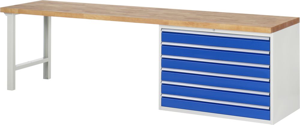 Produktbild RAU Werkbank 7000 Modell 7716 3000 mm in der Breite