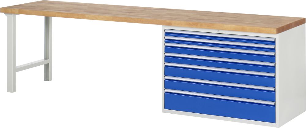 Produktbild RAU Werkbank 7000 Modell 7717 mit 3000 x 700 mm