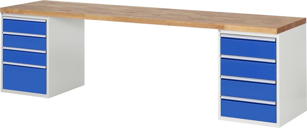 Produktbild RAU Werkbank 7000 Modell 7820-3 Breite 3000 mm