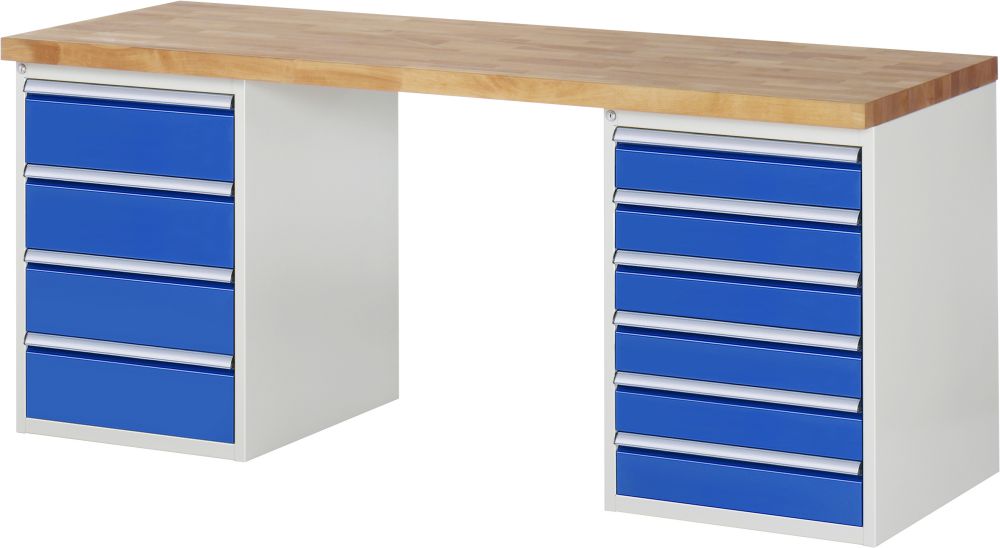 Produktbild RAU Werkbank 7000 Modell 7821-3 mit 2000 x 700 mm