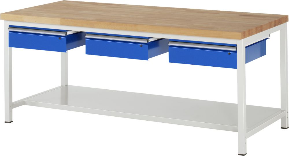 Produktbild RAU Werkbank 8000 Modell Nummer 8003A6 Breite 2000 mm