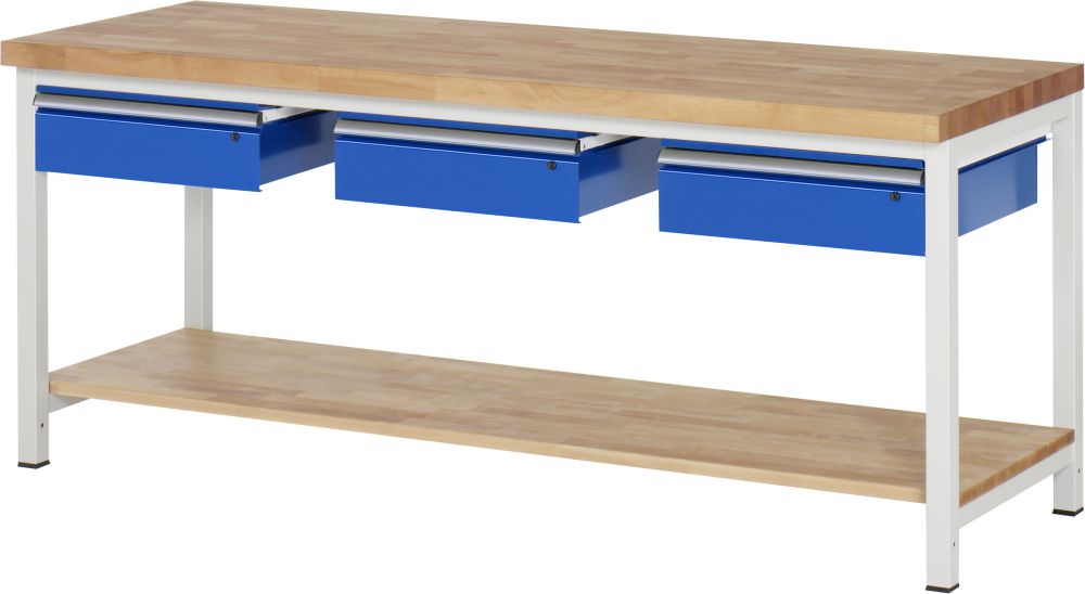 Produktbild RAU Werkbank 8000 Modell 8003A7 mit 2000 mm Breite