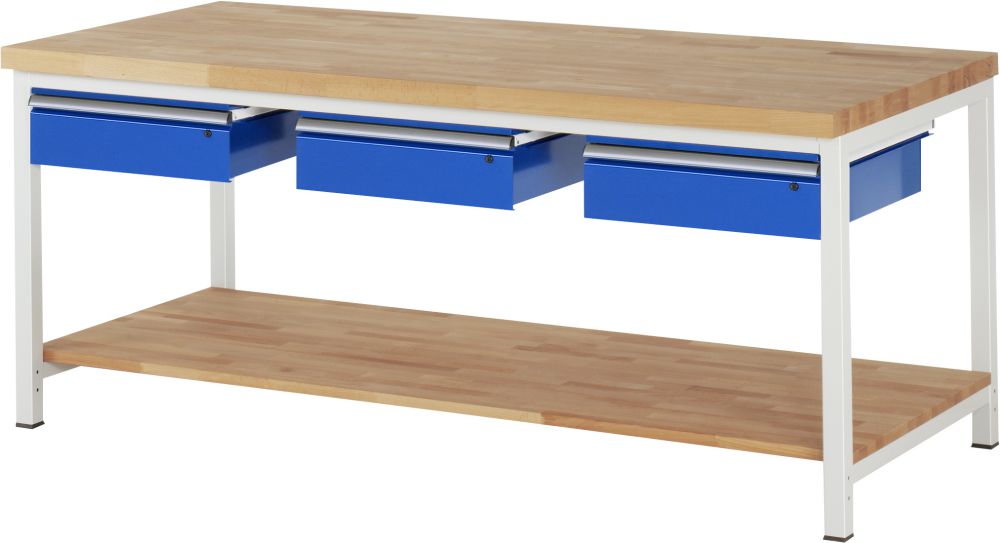Produktbild RAU Werkbank 8000 Modell Nummer 8003A7 Breite 2000 mm
