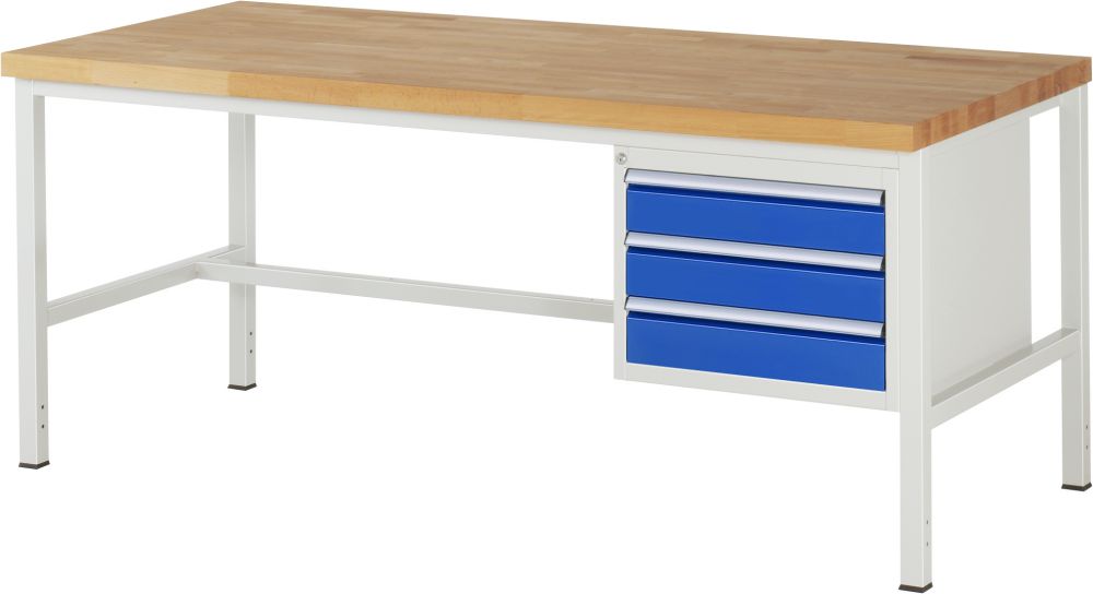 Produktbild RAU Werkbank 8000 Modell 8127 und 2000 mm breit