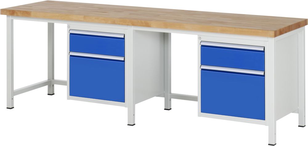 Produktbild RAU Werkbank 8000 Modell 8156 2500 mm in der Breite