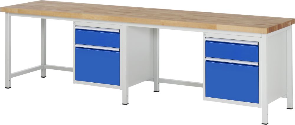 Produktbild RAU Werkbank 8000 Modell 8156 Maße 3000 x 700 mm