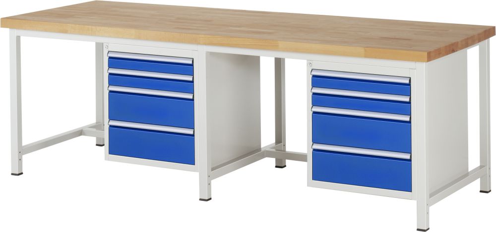 Produktbild RAU Werkban 8000 Modell 8161 mit 2500 x 900 mm