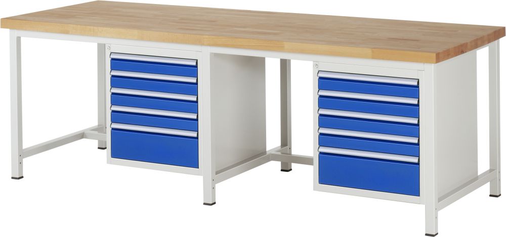 Produktbild RAU Werkbank 8000 Modell Nummer 8168 Breite 2500 mm