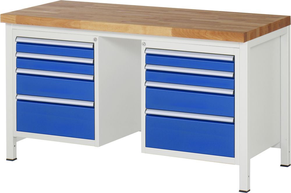 Produktbild RAU Werkbank 8000 Modell 8182 Maße 1500 x 700 mm