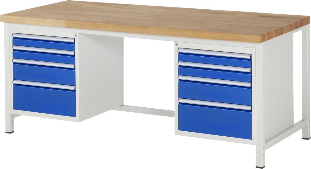 Produktbild RAU Werkbank 8000 Modell 8182 Breite 2000 mm