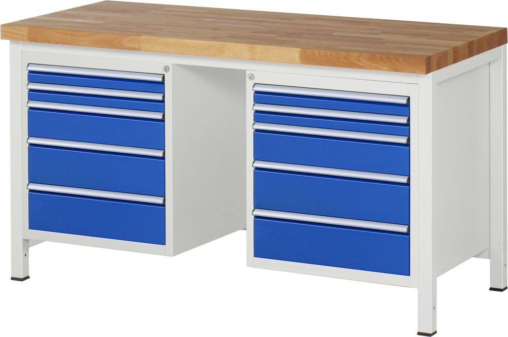 Produktbild RAU Werkbank Serie 8000 Modell 8184 Breite 1500 mm bild 1