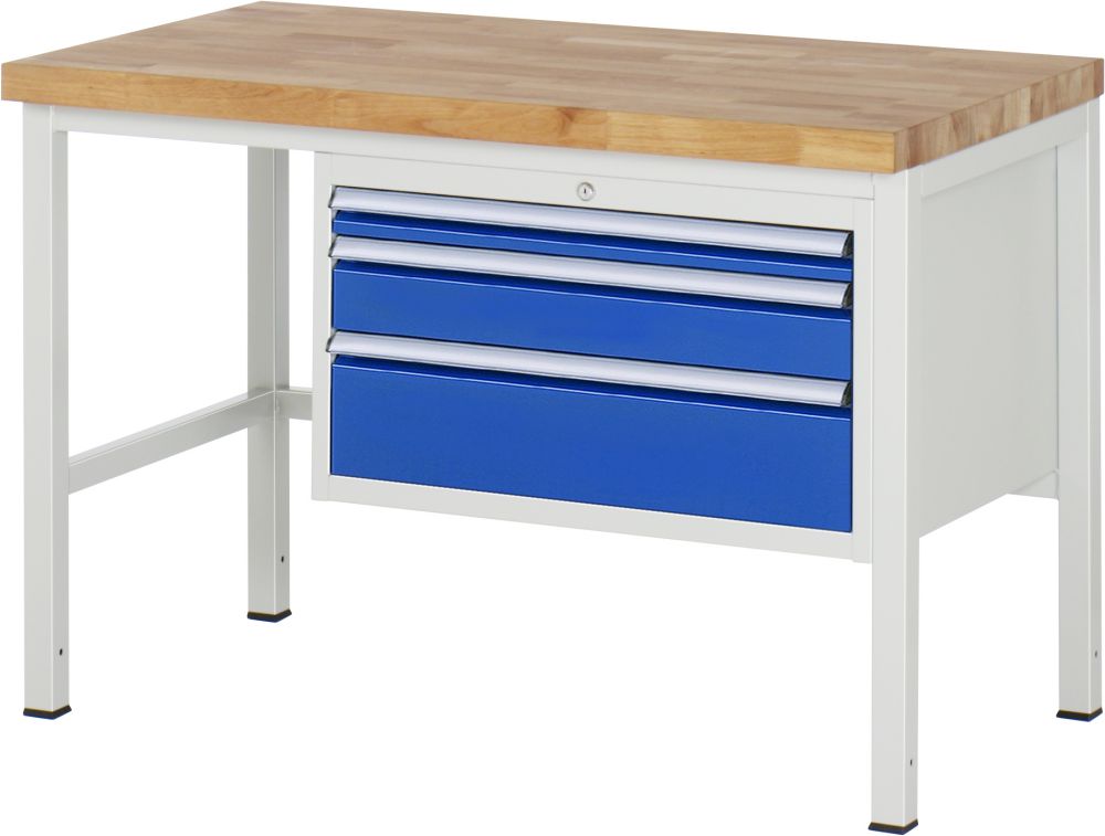 Produktbild RAU Werkbank 8000 Modell 8226 Maße 1250 x 700 mm