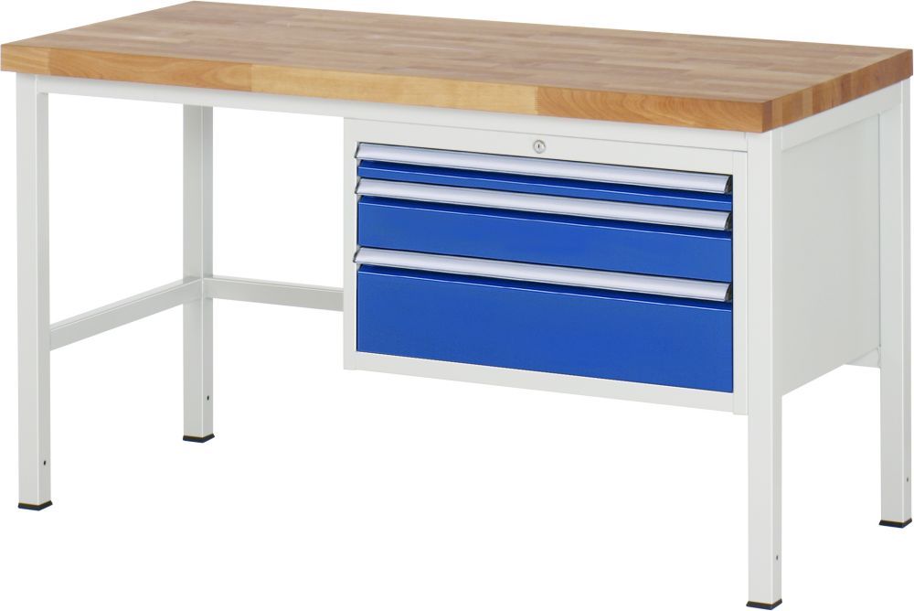 Produktbild RAU Werkbank Serie 8000 Modell 8226 Breite 1500 mm bild 1