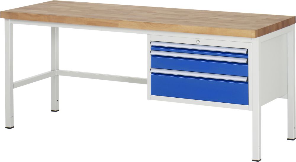 Produktbild RAU Werkbank 8000 Modell 8226 mit 2000 x 700 mm