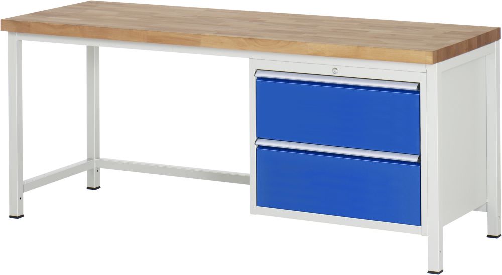 Produktbild RAU Werkbank 8000 Modell 8255 2000 mm in der Breite