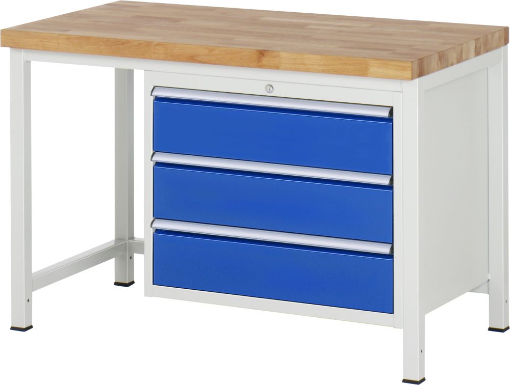 Produktbild RAU Werkbank 8000 Modell 8257 1250 mm in der Breite