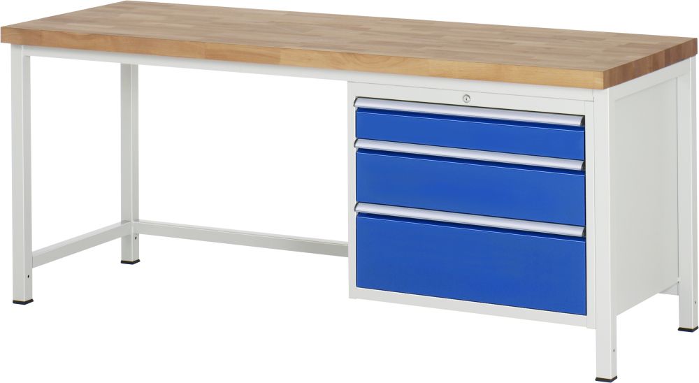 Produktbild RAU Werkbank 8000 Modell 8259 mit 2000 mm Breite