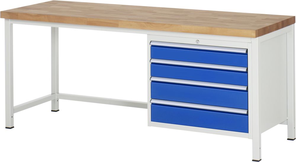 Produktbild RAU Werkbank 8000 Modell 8262 2000 mm in der Breite