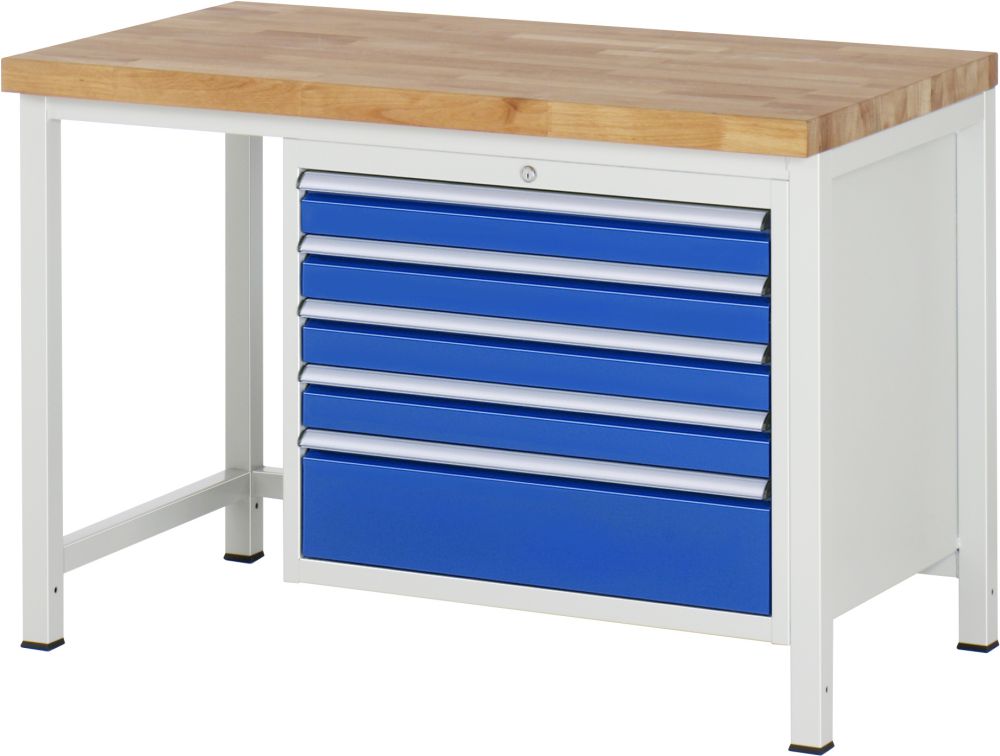 Produktbild RAU Werkbank 8000 Modell 8268 mit 1250 x 700 mm