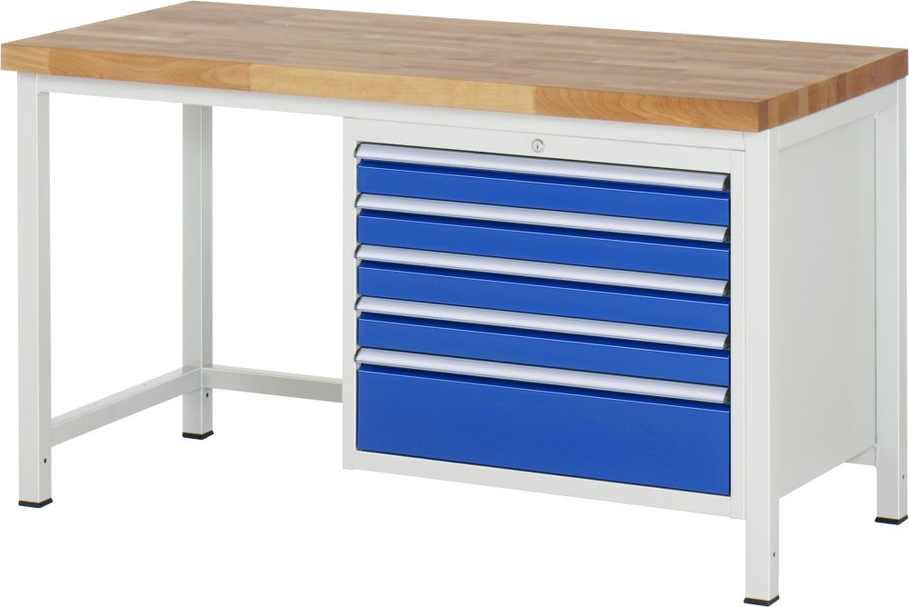 Produktbild RAU Werkbank Serie 8000 Modell 8268 Breite 1500 mm bild 1