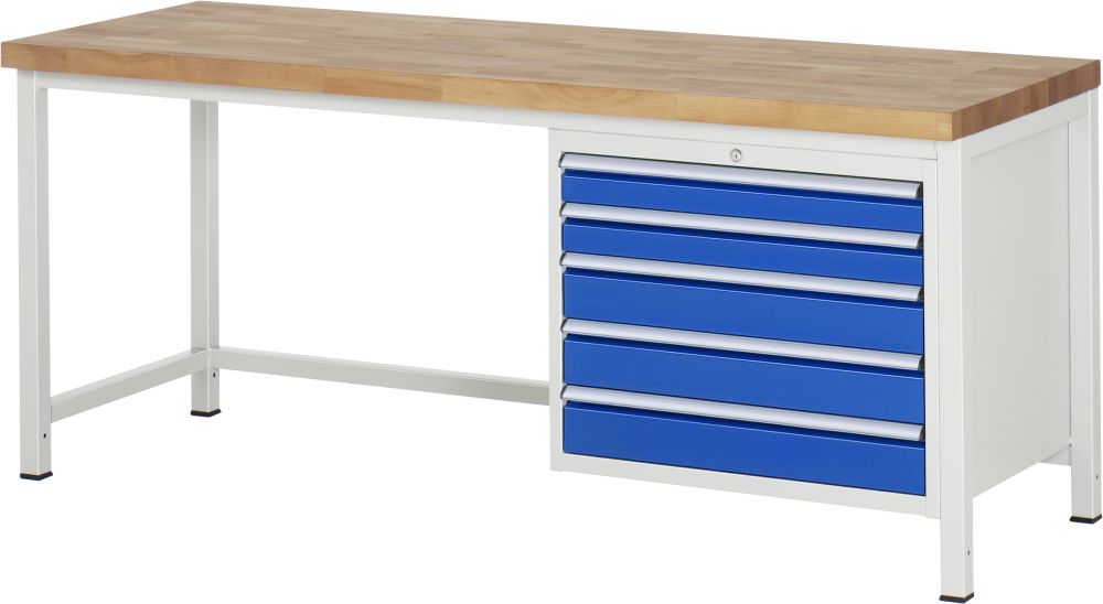 Produktbild RAU Werkbank Serie 8000 Modell 8271 Breite 2000 mm bild 1