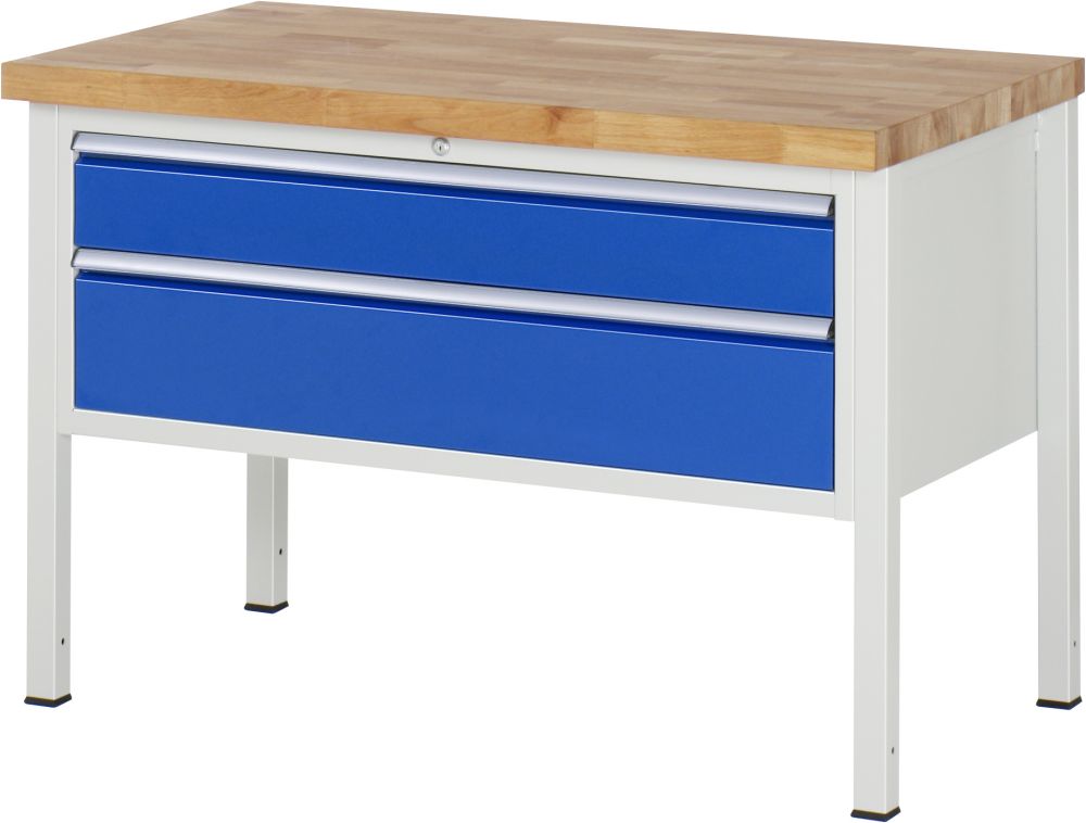 Produktbild RAU Werkbank 8000 Modell 8323 Maße 1250 x 700 mm