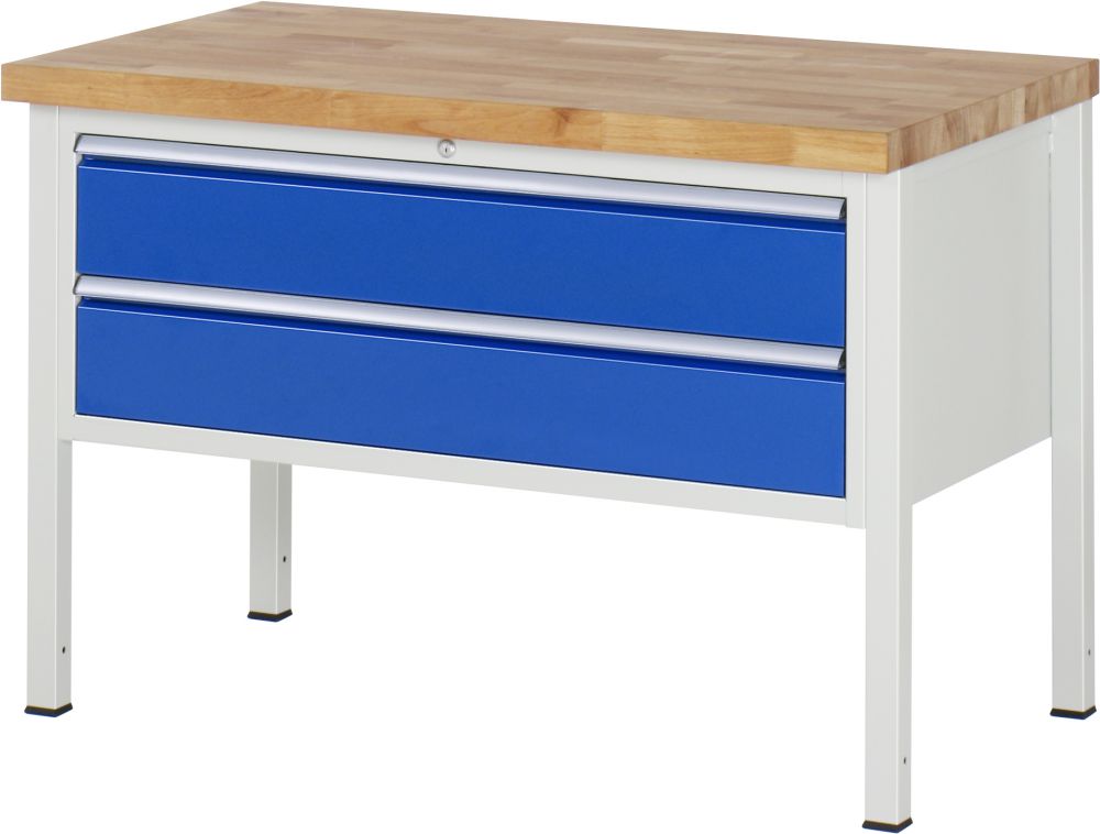 Produktbild RAU Werkbank 8000 Modell 8325 Maße 1250 x 700 mm