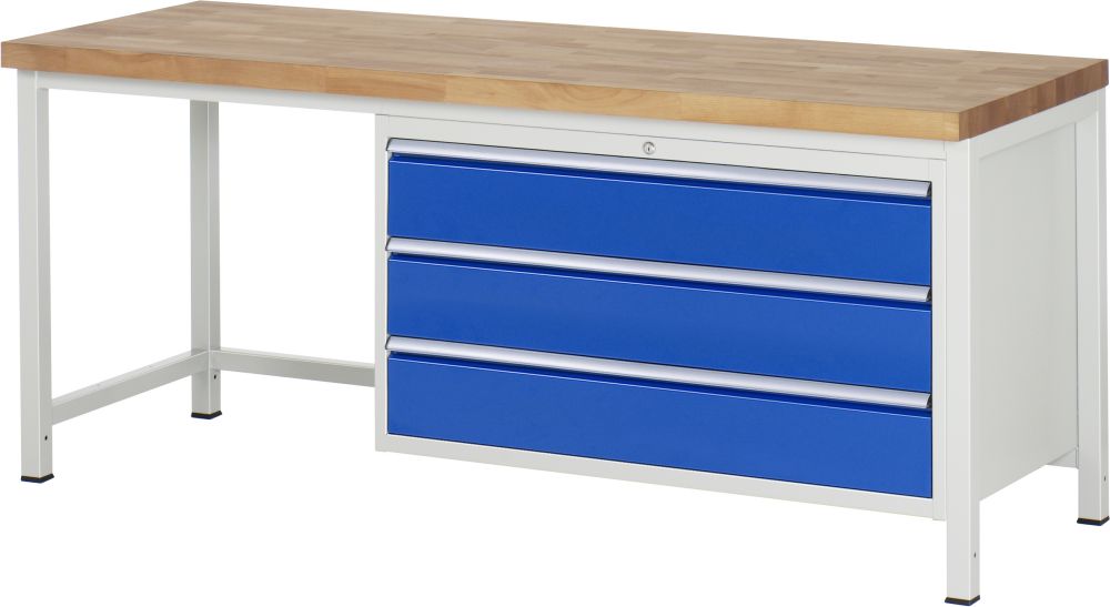 Produktbild RAU Werkbank 8000 Modell 8357 mit 2000 x 700 mm