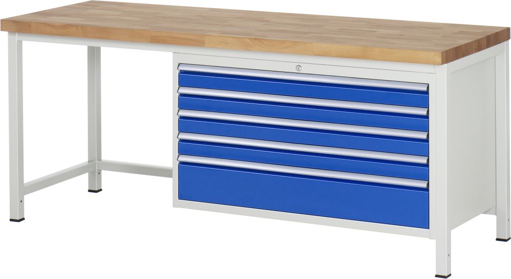 Produktbild RAU Werkbank Serie 8000 Modell 8368 Breite 2000 mm bild 1