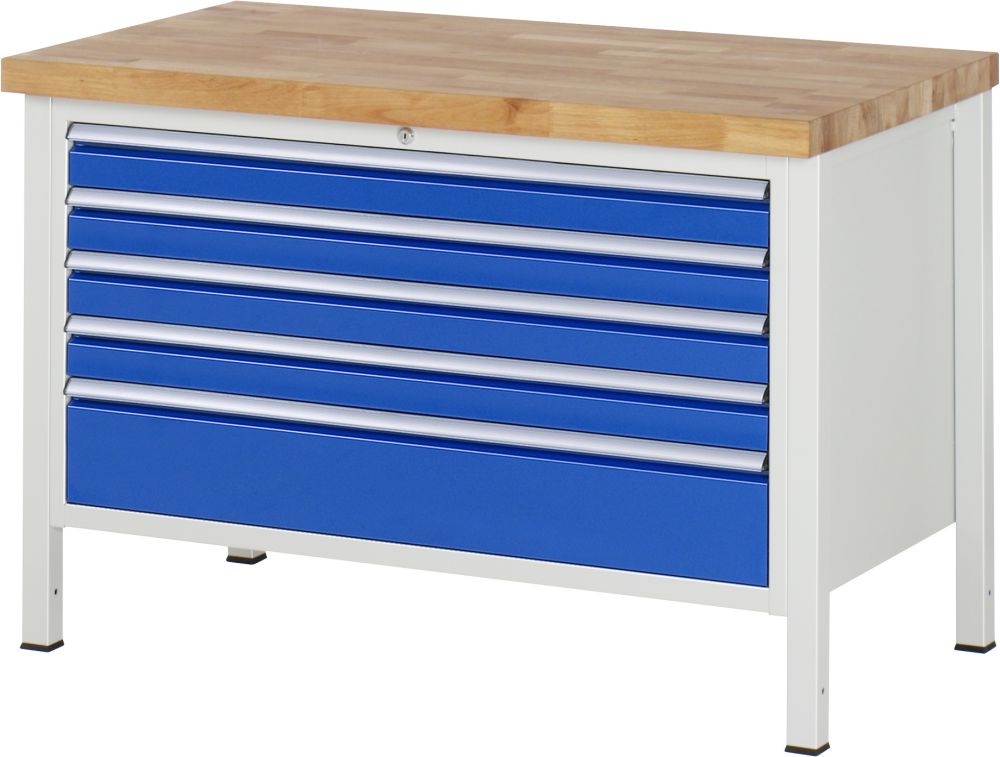 Produktbild RAU Werkbank 8000 Modell 8368 1250 mm in der Breite