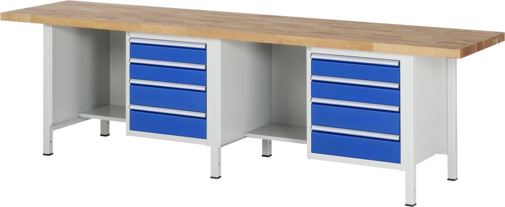 Produktbild RAU Werkbank Serie 8000 Modell 8453 Breite 3000 mm bild 1