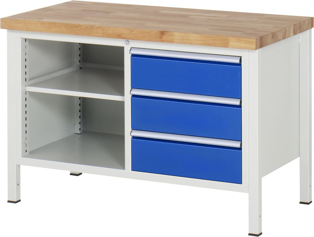 Produktbild RAU Werkbank 8000 Modell 8462 Maße 1250 x 700 mm