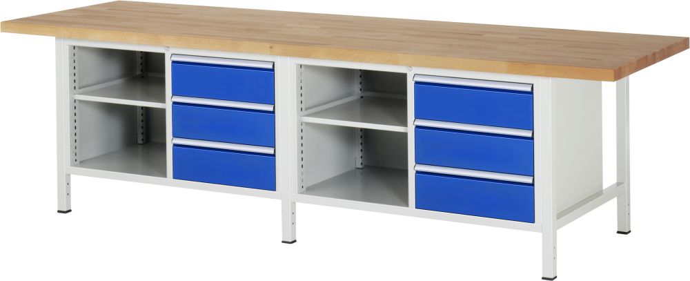 Produktbild RAU Werkbank 8000 Modell 8462 Breite 3000 mm