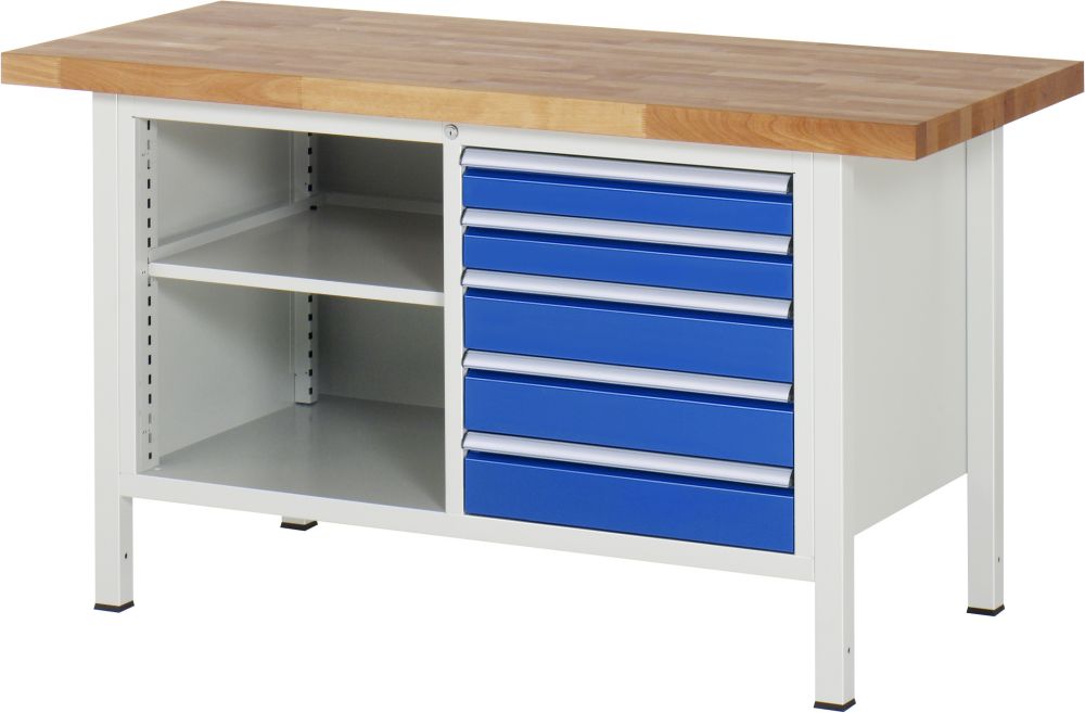 Produktbild RAU Werkbank Serie 8000 Modell 8464 Breite 1500 mm bild 1