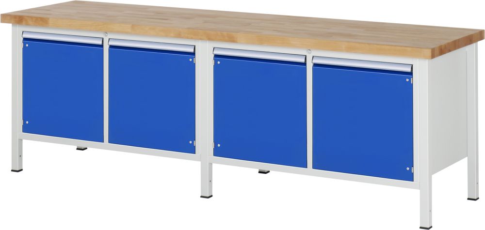 Produktbild RAU Werkbank 8000 Modell 8465 2500 mm in der Breite