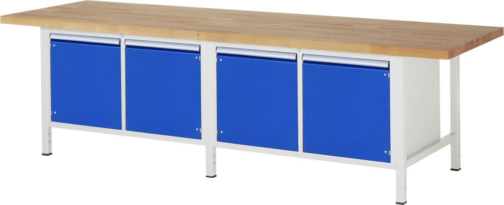 Produktbild RAU Werkbank Serie 8000 Modell 8465 Breite 3000 mm bild 1