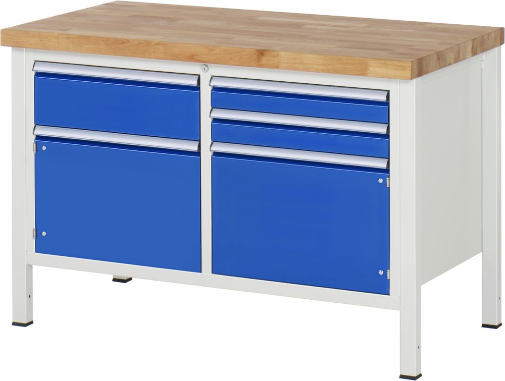 Produktbild RAU Werkbank 8000 Modell 8467 Maße 1250 x 700 mm