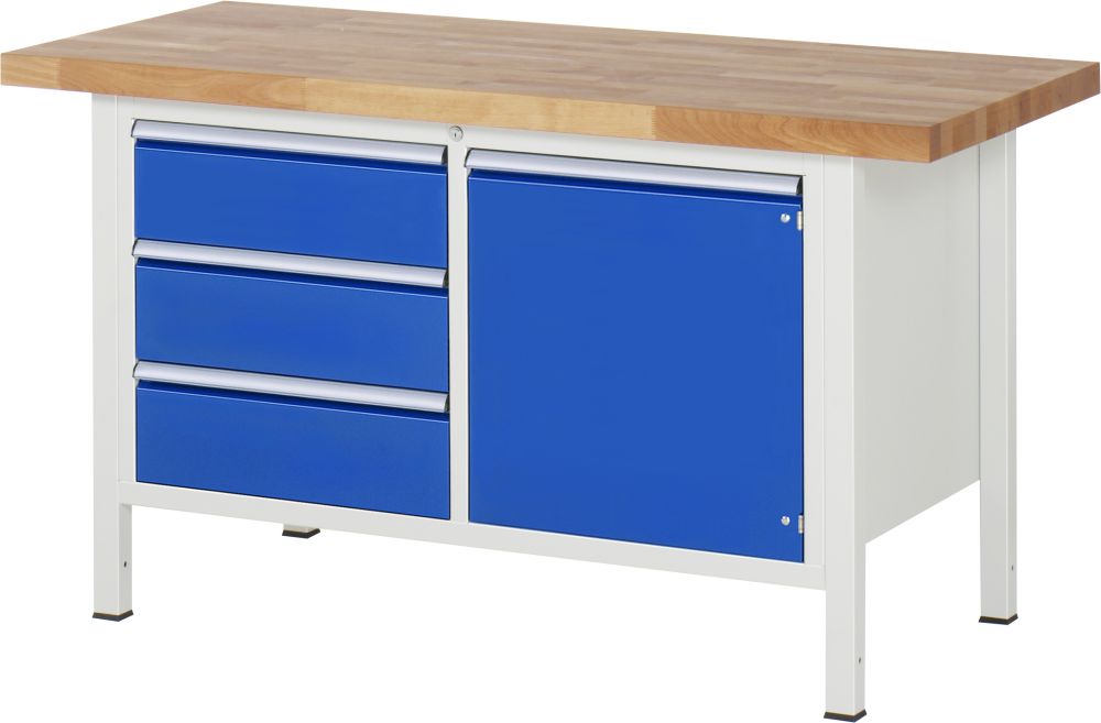 Produktbild RAU Werkbank Serie 8000 Modell 8468 Breite 1500 mm bild 1