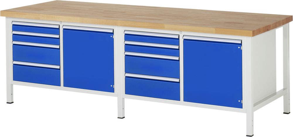 Produktbild RAU Werkbank 8000 Modell Nummer 8470 Breite 2500 mm