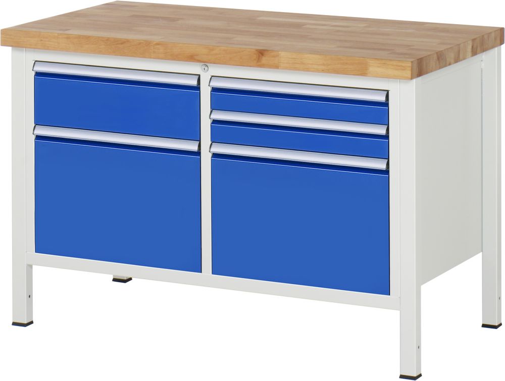 Produktbild RAU Werkbank 8000 Modell 8472 Maße 1250 x 700 mm