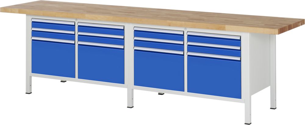 Produktbild RAU Werkbank 8000 Modell 8474 mit 3000 x 700 mm