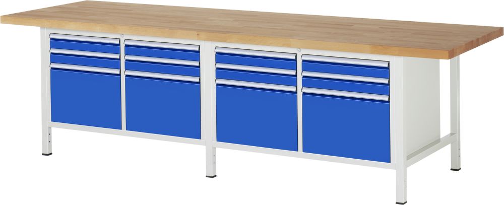 Produktbild RAU Werkbank 8000 Modell 8474 Breite 3000 mm