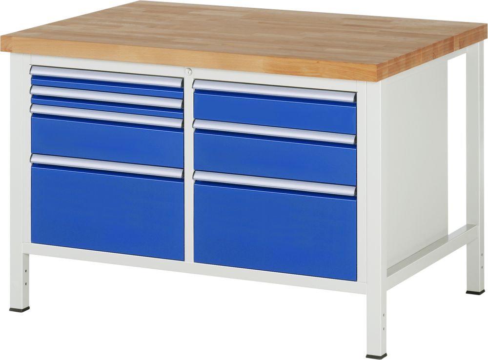 Produktbild RAU Werkbank 8000 Modell 8476 Breite 1250 mm